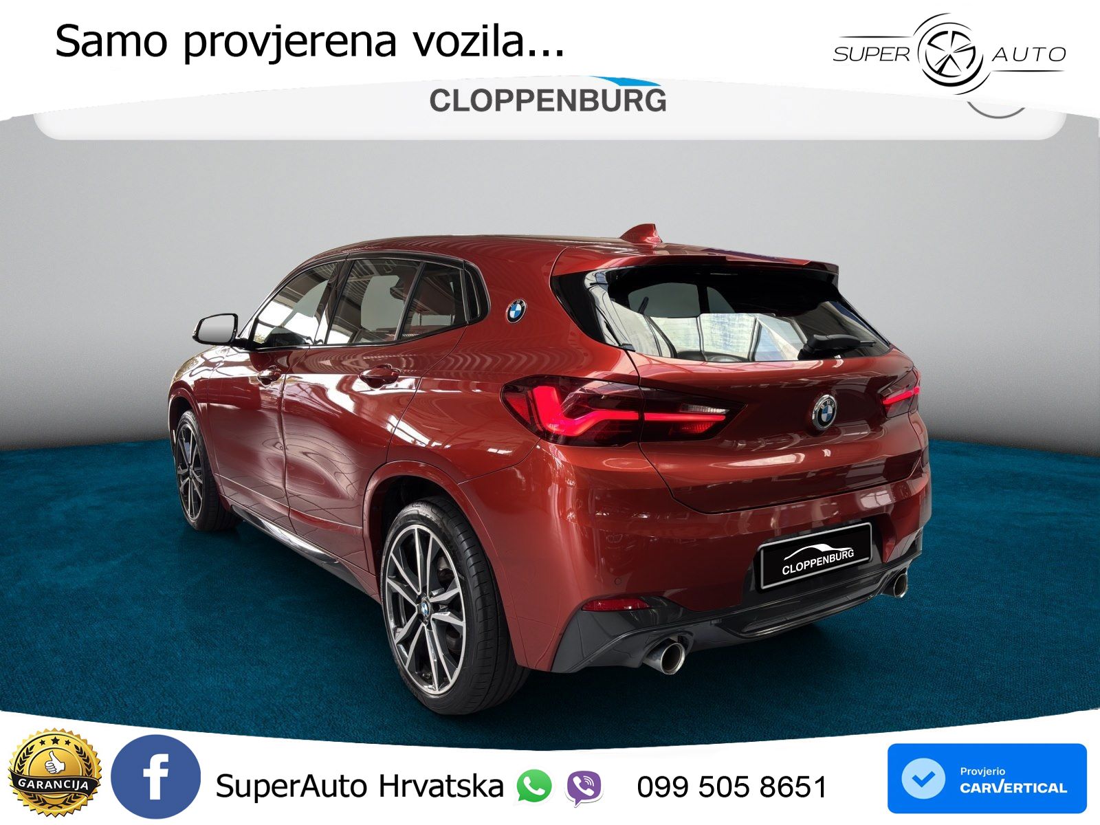 BMW X2 xDrive20i Steptronic Advantage LED+GR SJED+ACC