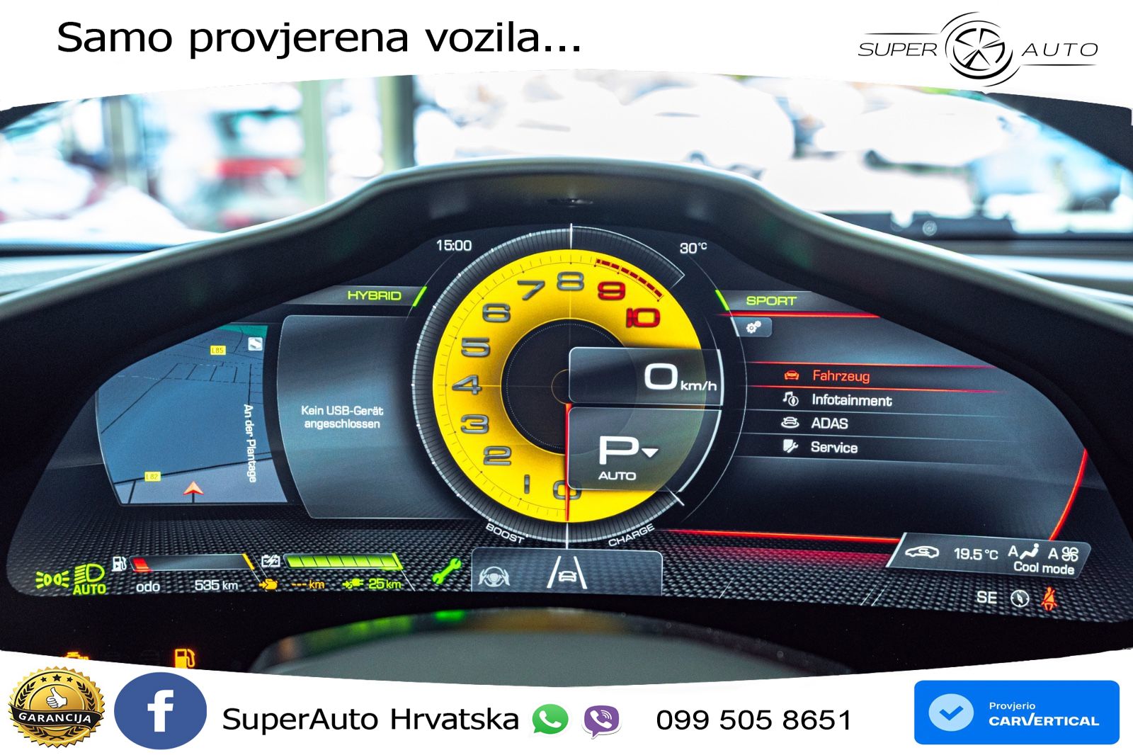 Ferrari 296 GTB 3.0 V6 (830 KS) F1 DCT LED+ACC