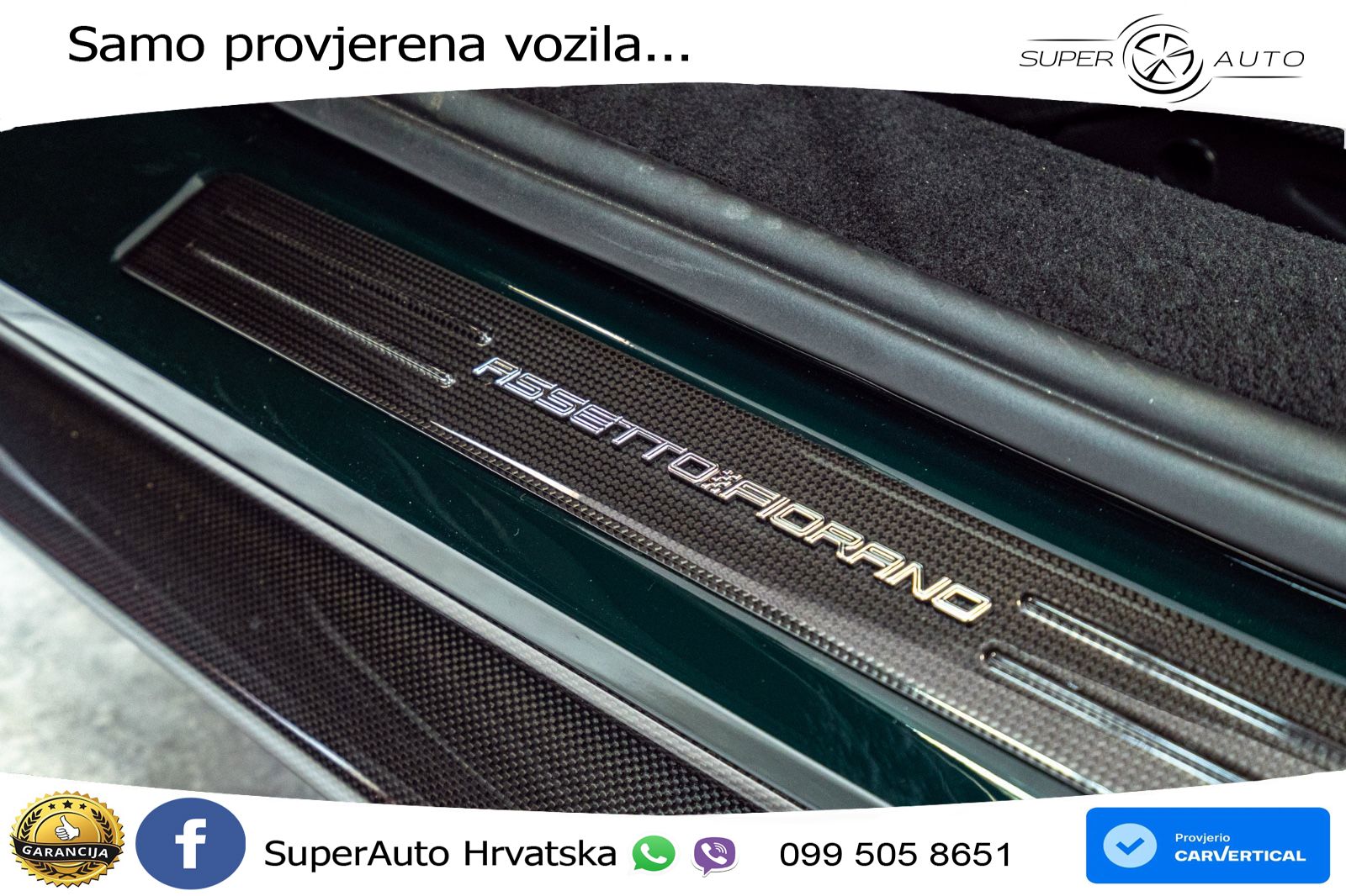 Ferrari 296 GTB 3.0 V6 (830 KS) F1 DCT LED+ACC