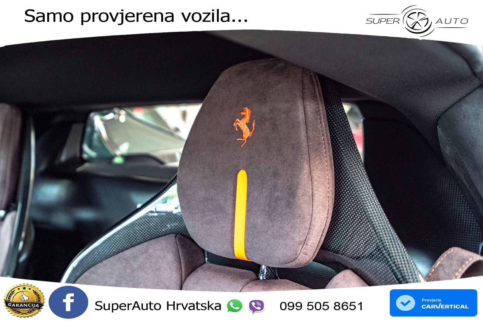 Ferrari 296 GTB 3.0 V6 (830 KS) F1 DCT LED+ACC
