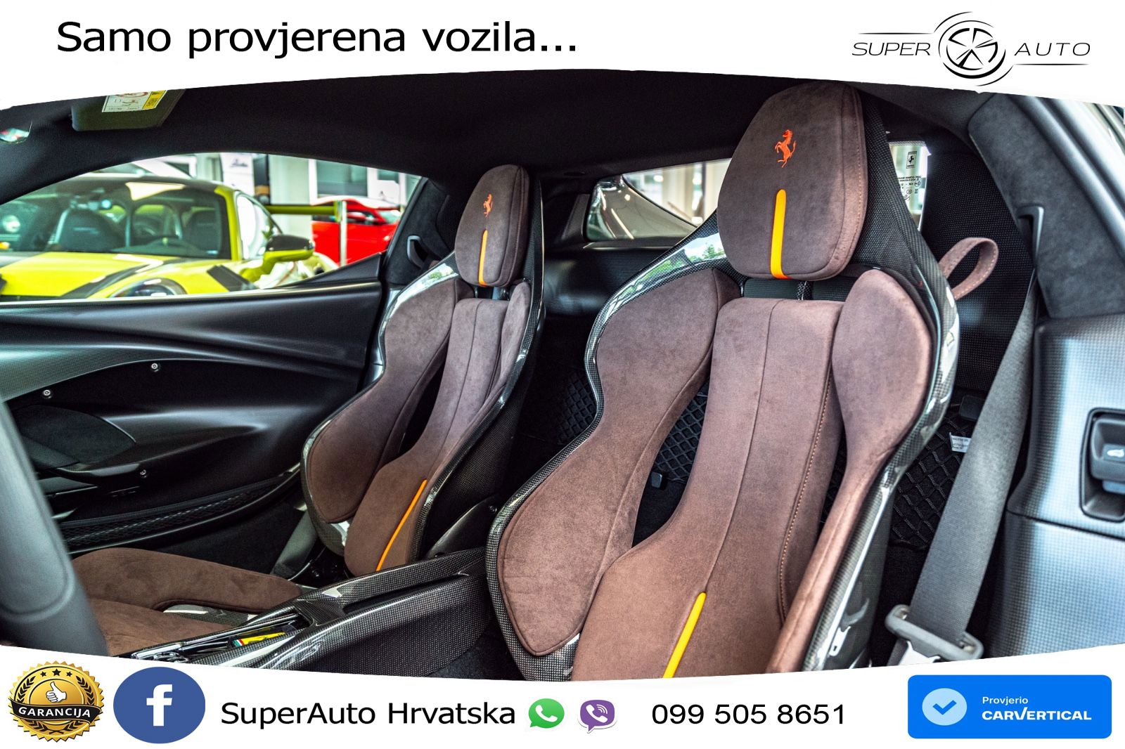 Ferrari 296 GTB 3.0 V6 (830 KS) F1 DCT LED+ACC