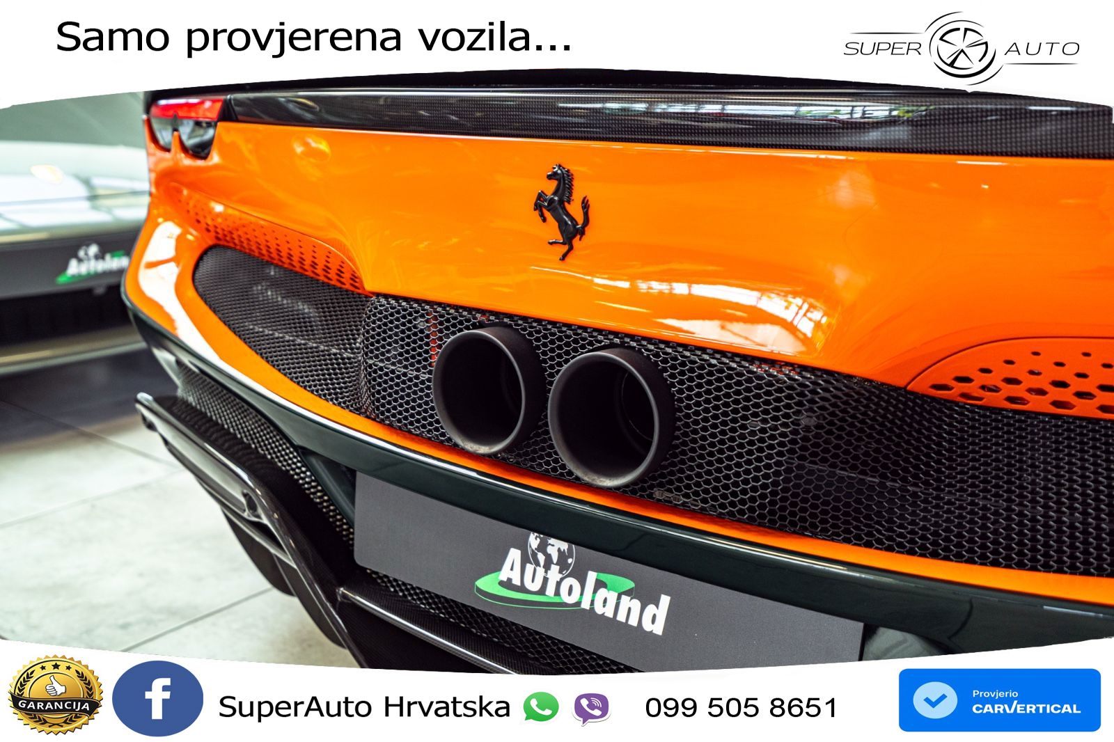 Ferrari 296 GTB 3.0 V6 (830 KS) F1 DCT LED+ACC