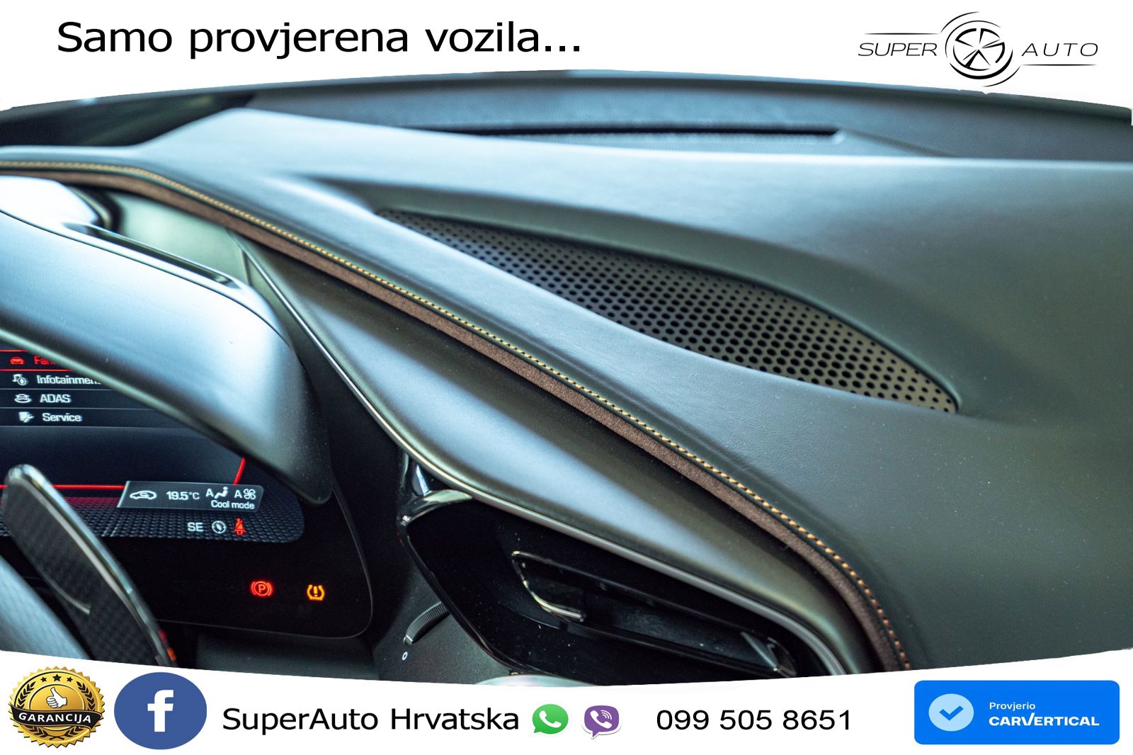 Ferrari 296 GTB 3.0 V6 (830 KS) F1 DCT LED+ACC