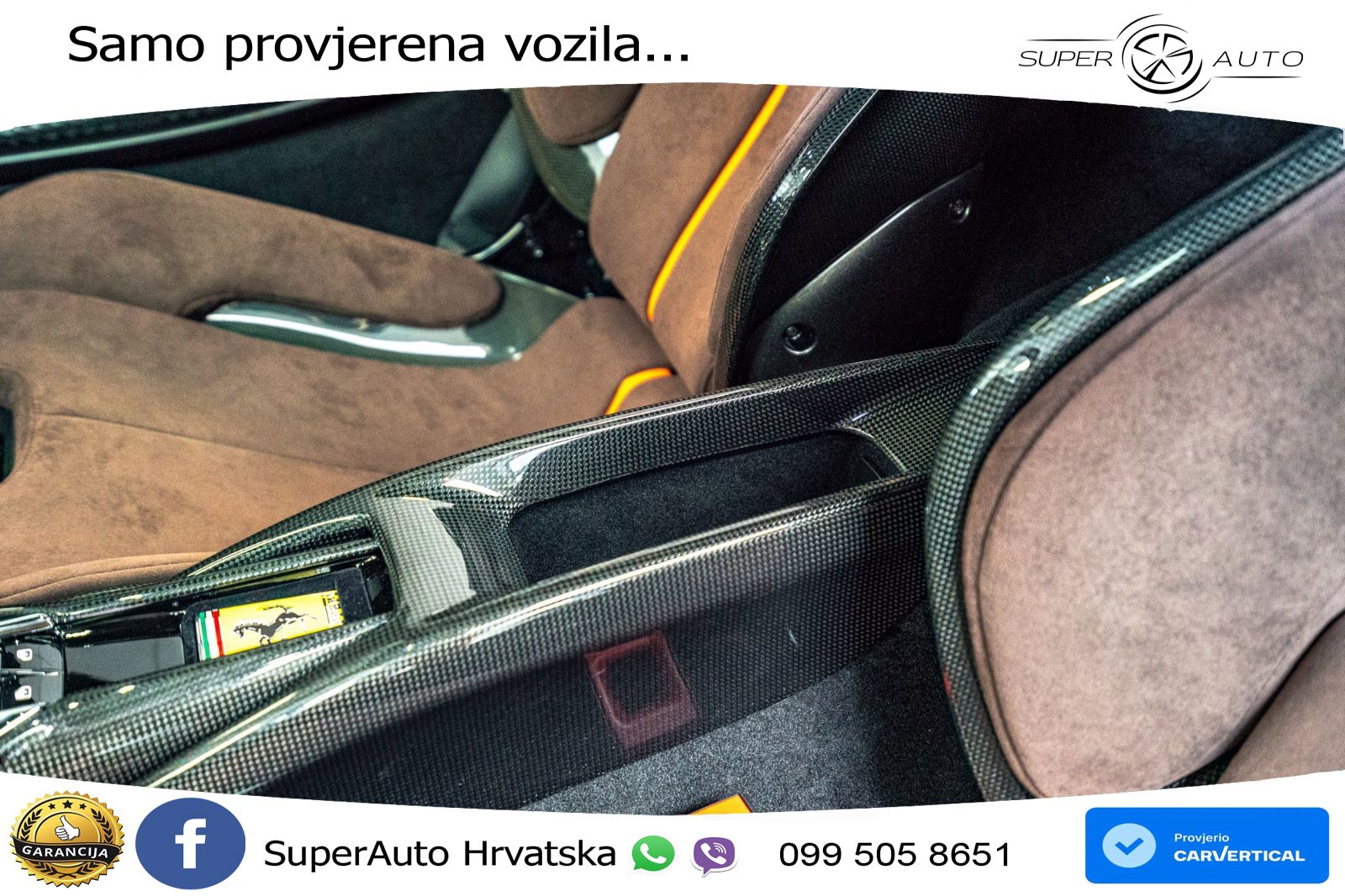 Ferrari 296 GTB 3.0 V6 (830 KS) F1 DCT LED+ACC