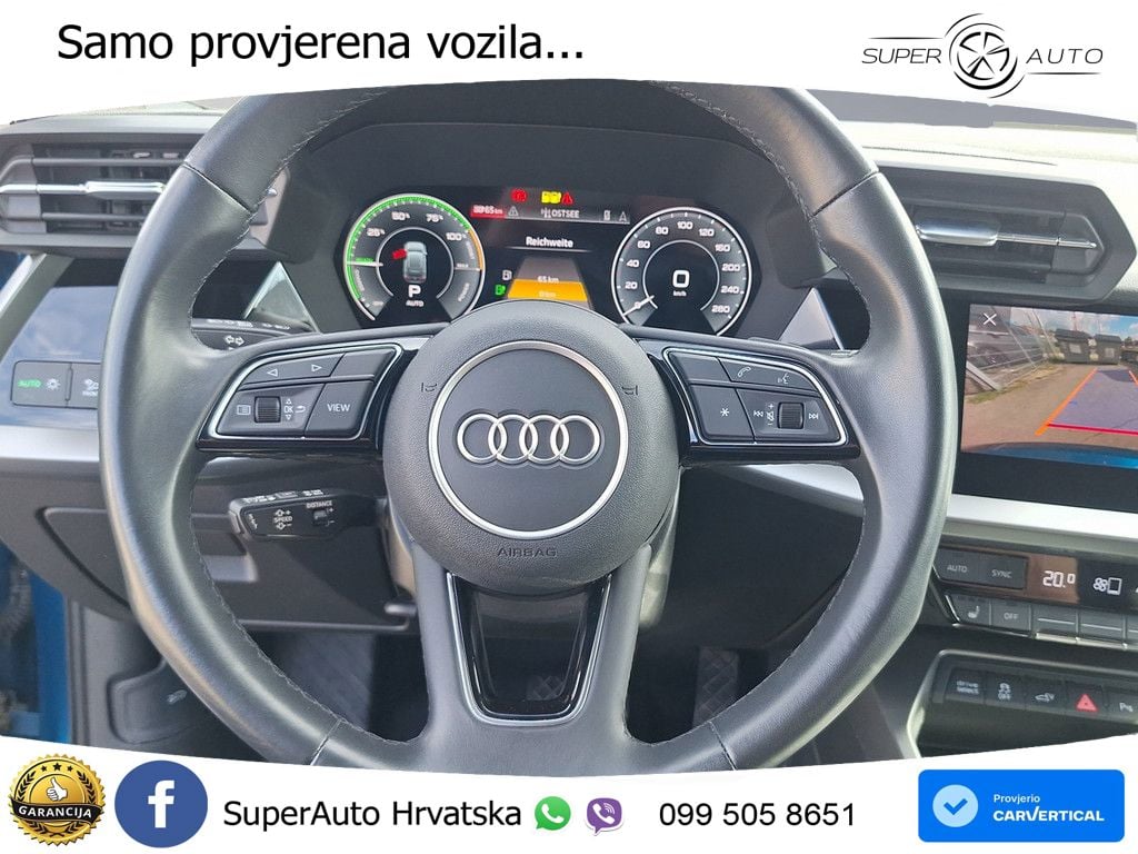 Audi A3 40 TFSIe (204 KS) S tronic advanced LED+GR SJED+ACC