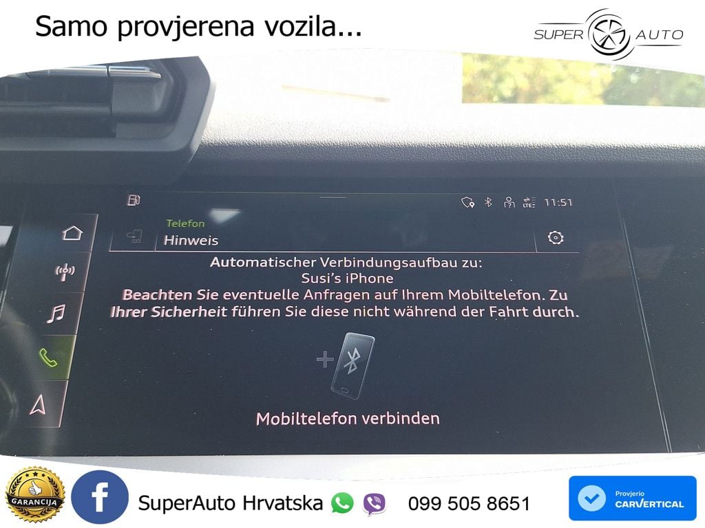 Audi A3 40 TFSIe (204 KS) S tronic advanced LED+GR SJED+ACC
