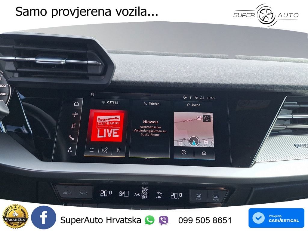 Audi A3 40 TFSIe (204 KS) S tronic advanced LED+GR SJED+ACC