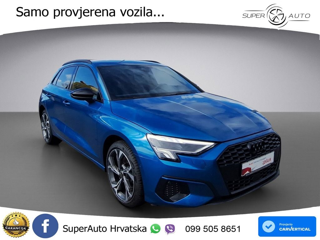 Audi A3 40 TFSIe (204 KS) S tronic advanced LED+GR SJED+ACC