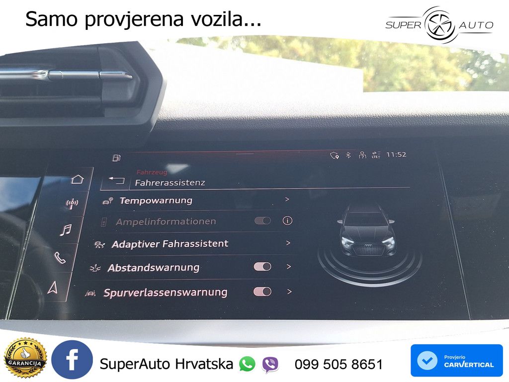 Audi A3 40 TFSIe (204 KS) S tronic advanced LED+GR SJED+ACC