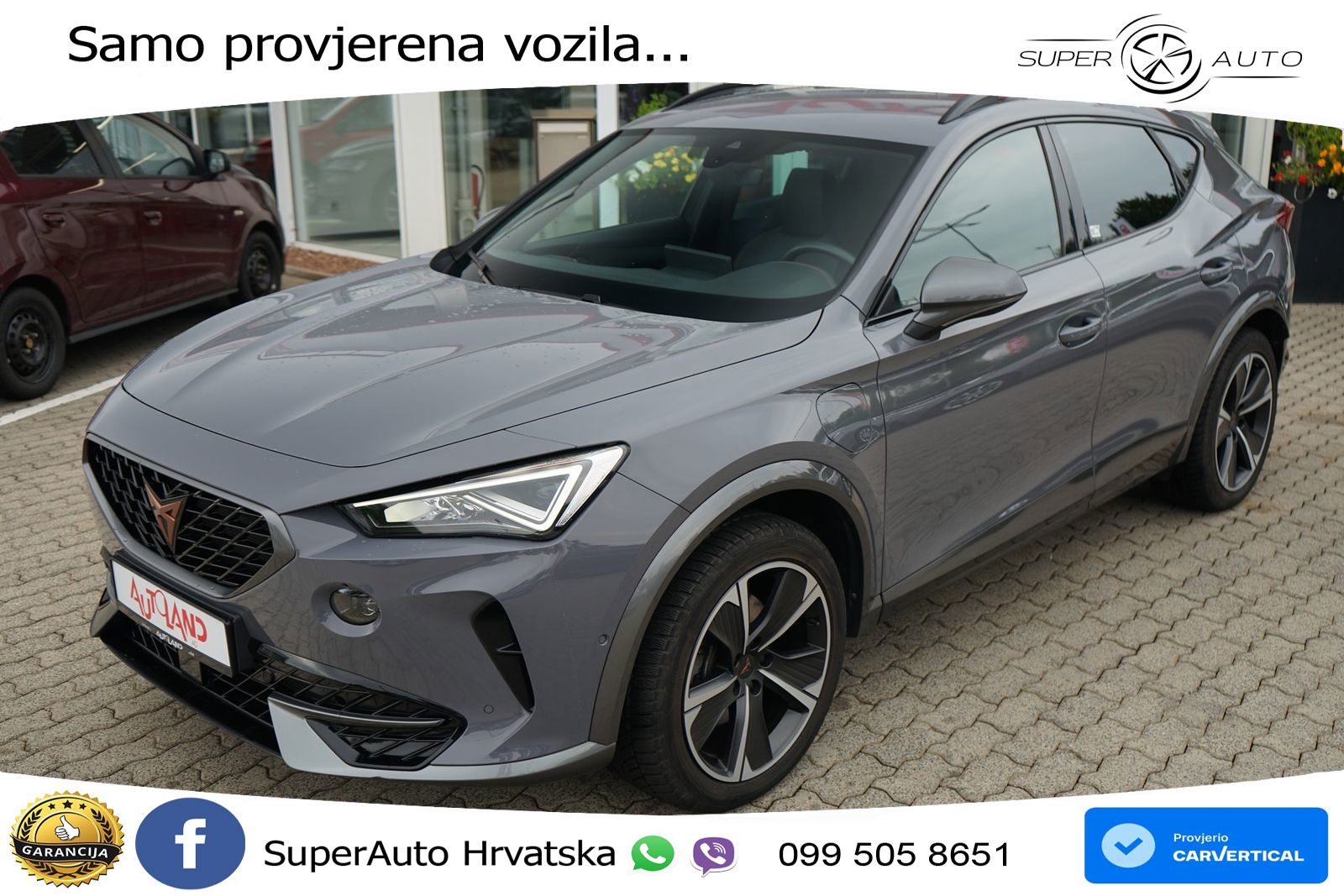 Cupra Formentor 1.4 TSI (204 KS) e-Hybrid DSG LED+GR SJED+ACC