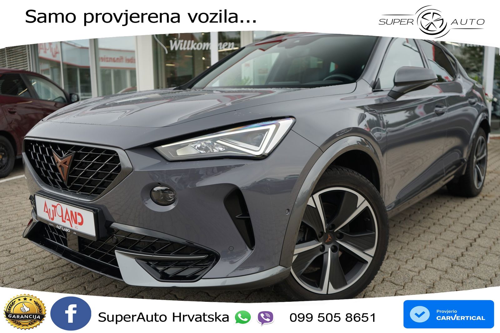 Cupra Formentor 1.4 TSI (204 KS) e-Hybrid DSG LED+GR SJED+ACC