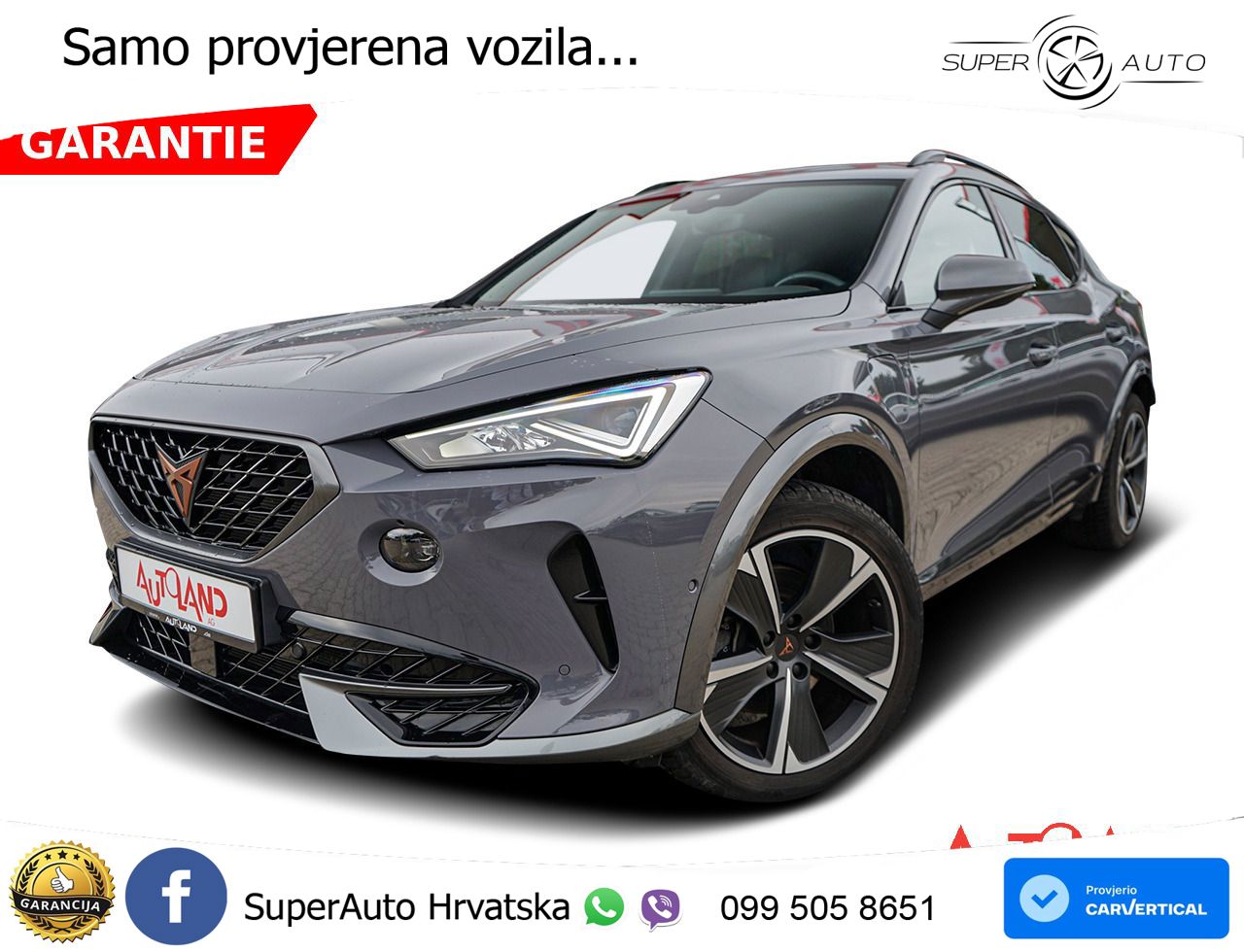Cupra Formentor 1.4 TSI (204 KS) e-Hybrid DSG LED+GR SJED+ACC