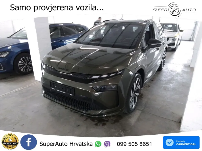 Škoda Enyaq 85x 82 kWh (286 KS) AWD SportLine LED+GR SJED+ACC