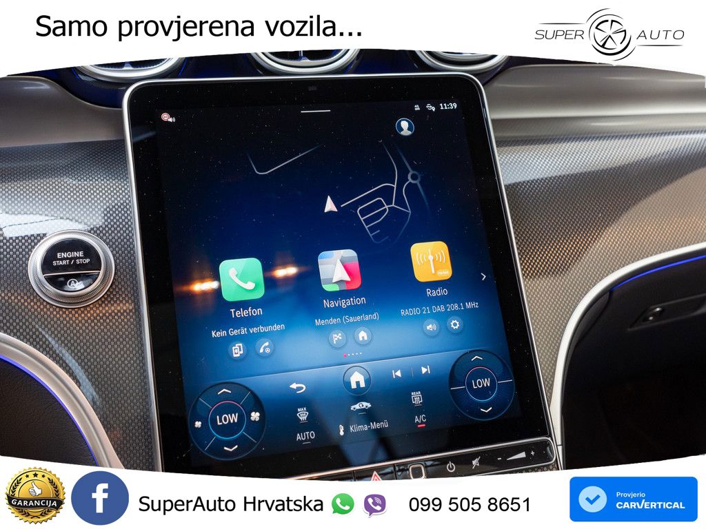 Mercedes GLC 220d (197 KS) 4MATIC 9G-TRONIC AMG LED+GR SJED+ACC