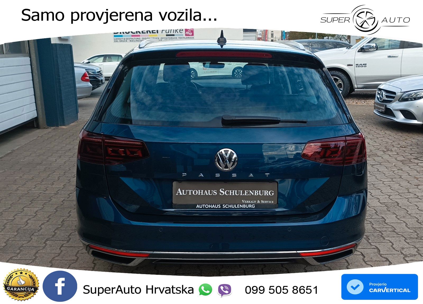 Volkswagen Passat Variant 2.0 TSI (190 KS) DSG Highline MATRIX+GR SJED+KAM