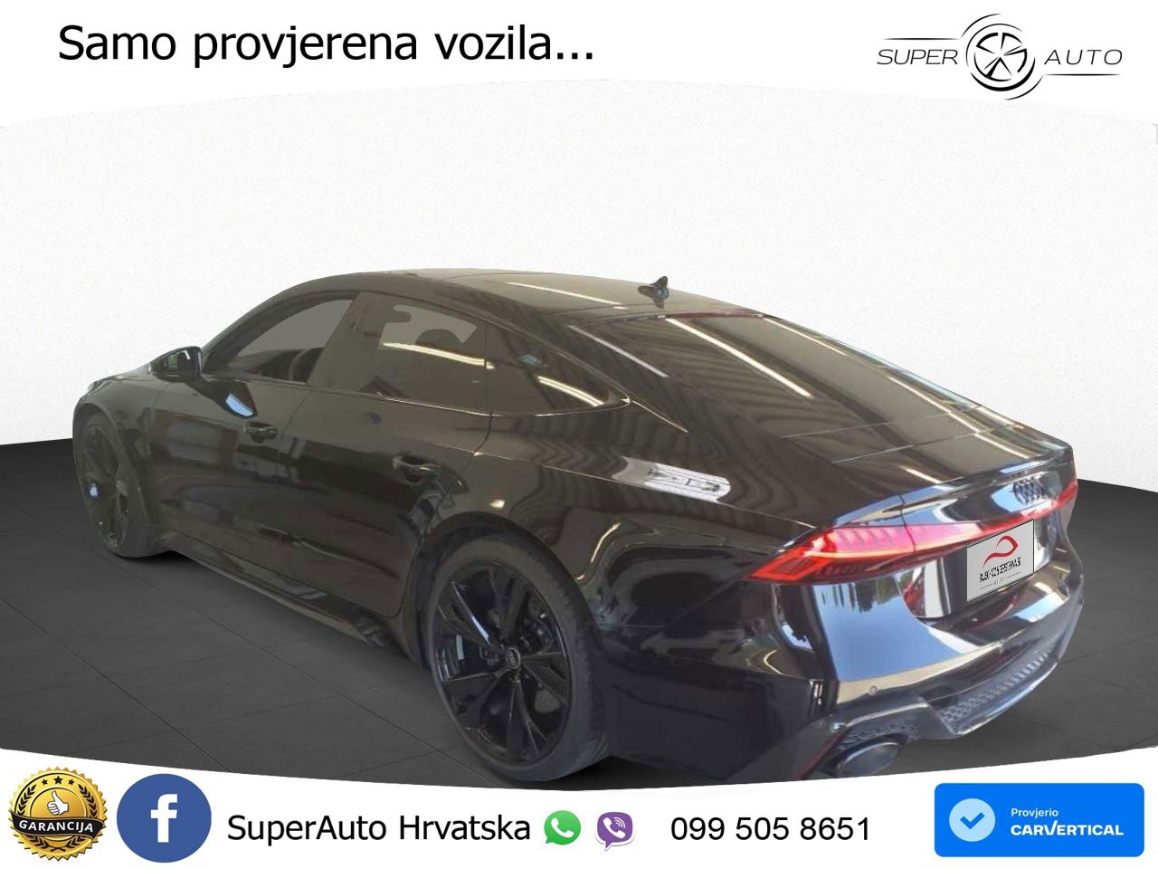 Audi RS7 4.0 TFSI V8 (600 KS) quattro tiptronic LED+GR SJED+ACC