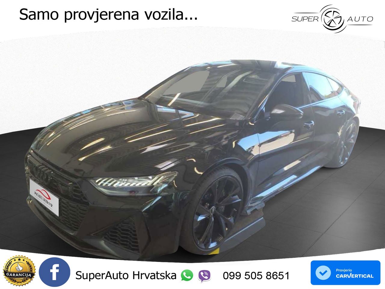 Audi RS7 4.0 TFSI V8 (600 KS) quattro tiptronic LED+GR SJED+ACC