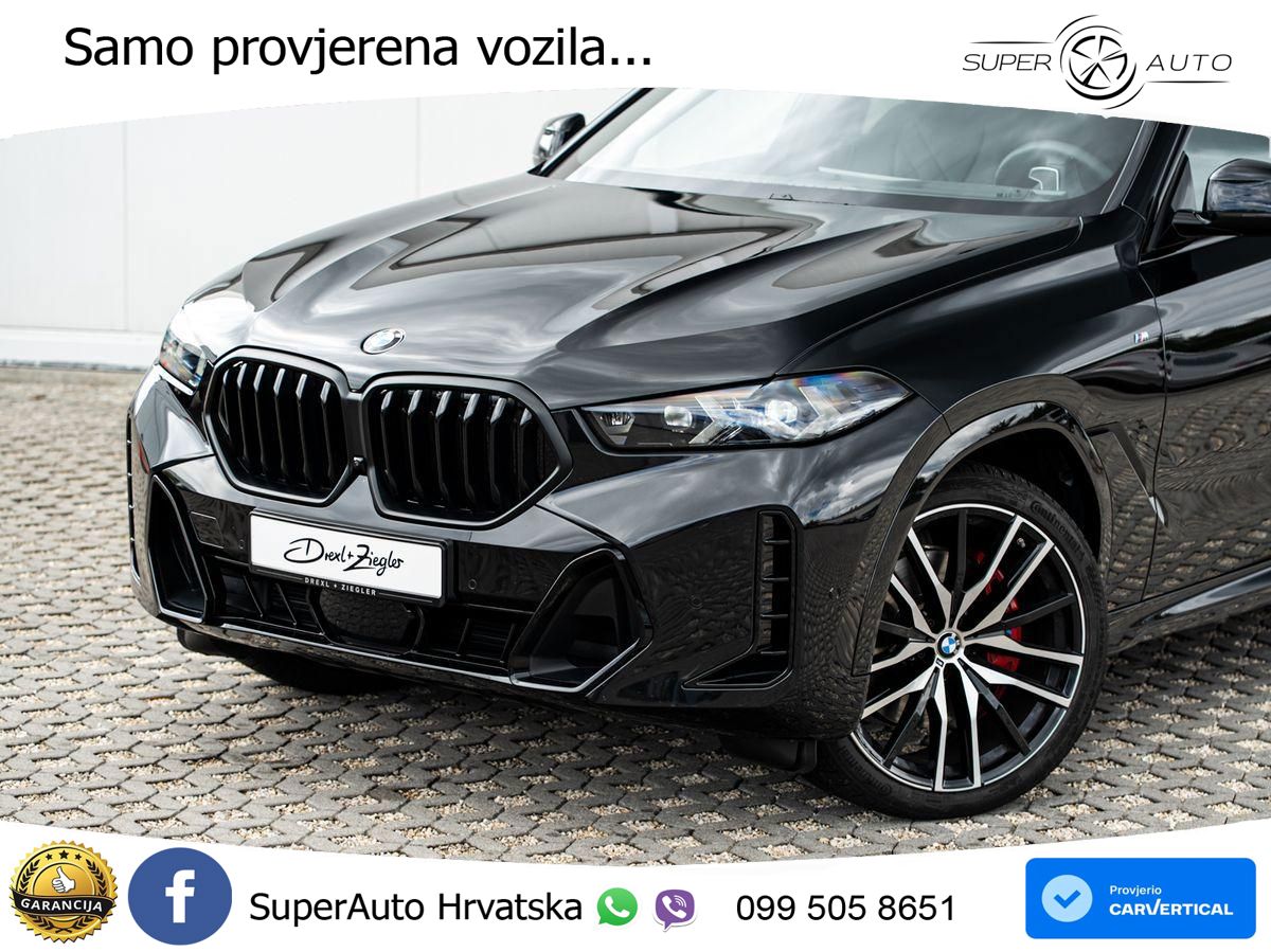 BMW X6 30d (298 KS) xDrive Steptronic M Sport ZRAČNI+ACC+GR SJED+KAM+PANO