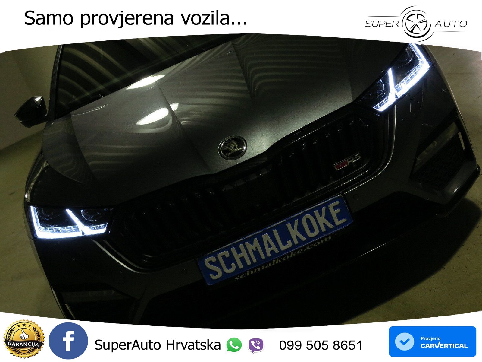 Škoda Octavia Combi RS 2.0 TDI (200 KS) 4x4 DSG LED+GR SJED+ACC