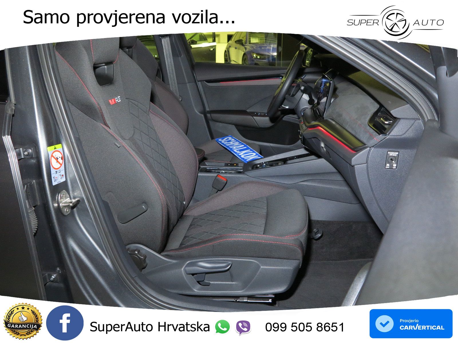 Škoda Octavia Combi RS 2.0 TDI (200 KS) 4x4 DSG LED+GR SJED+ACC