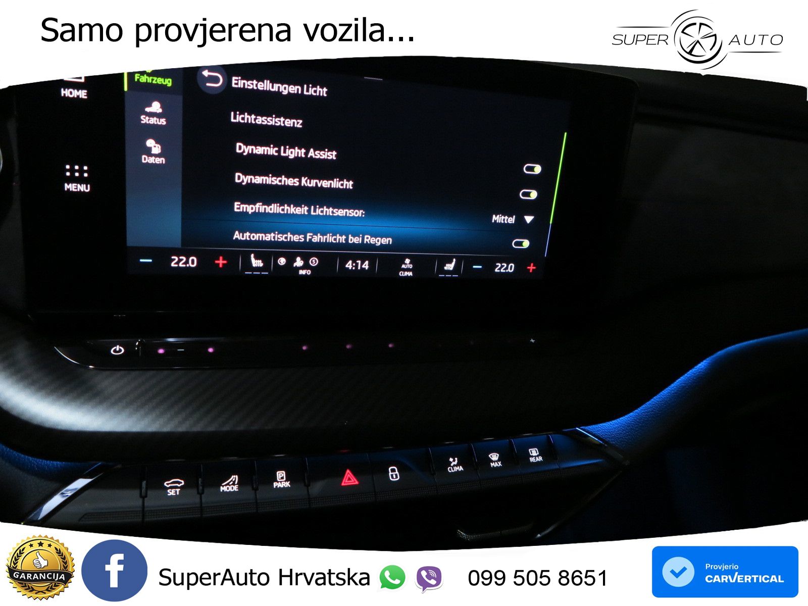 Škoda Octavia Combi RS 2.0 TDI (200 KS) 4x4 DSG LED+GR SJED+ACC
