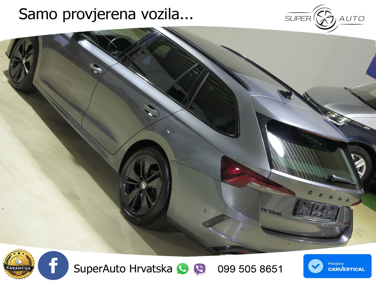 Škoda Octavia Combi RS 2.0 TDI (200 KS) 4x4 DSG LED+GR SJED+ACC