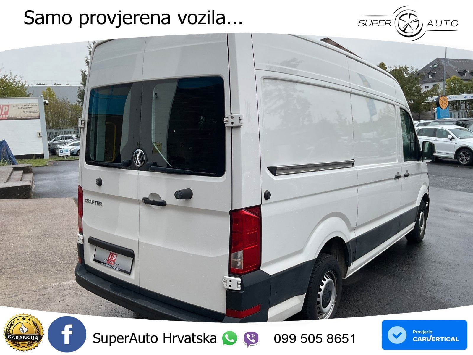 Volkswagen Crafter Kasten 2.0 TDI Klima SHZ Kamera 3.Sitzer 140 KS