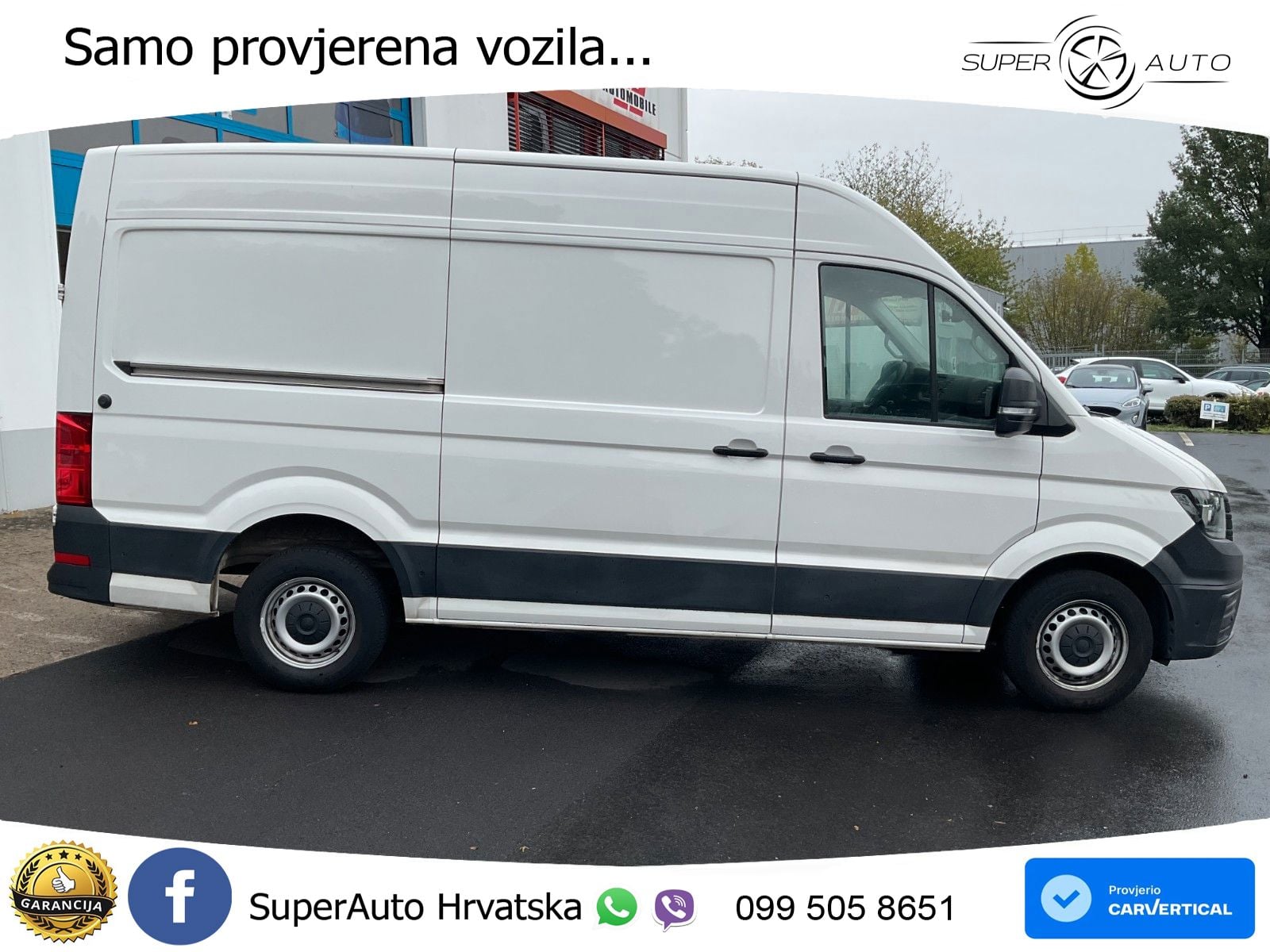 Volkswagen Crafter Kasten 2.0 TDI Klima SHZ Kamera 3.Sitzer 140 KS