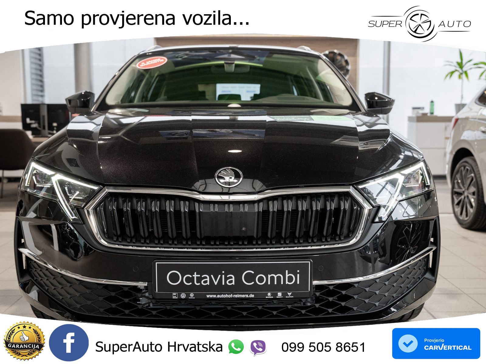 Škoda Octavia Combi 1.5 TSI (150 KS) DSG LED+GR SJED+ACC