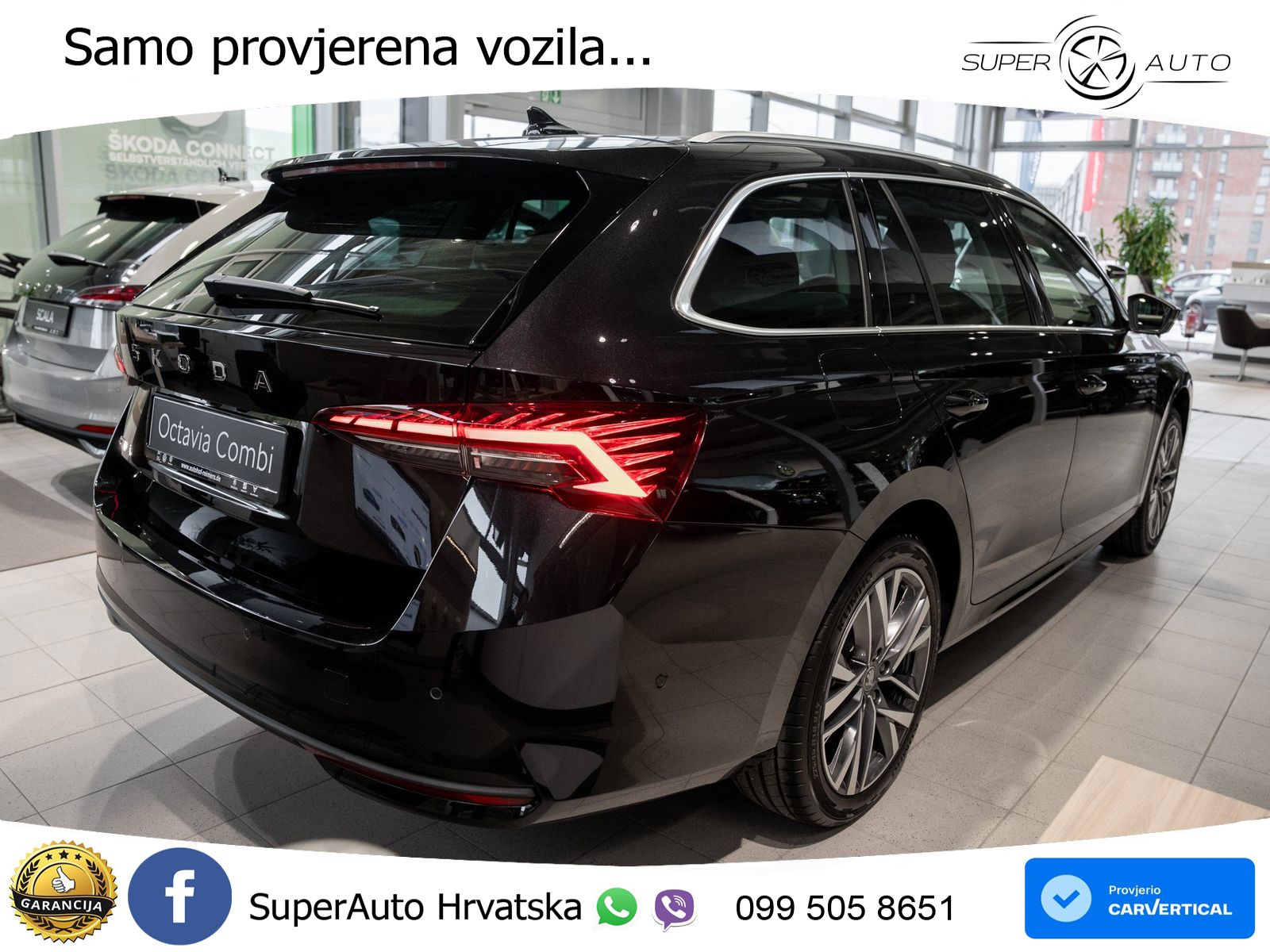 Škoda Octavia Combi 1.5 TSI (150 KS) DSG LED+GR SJED+ACC