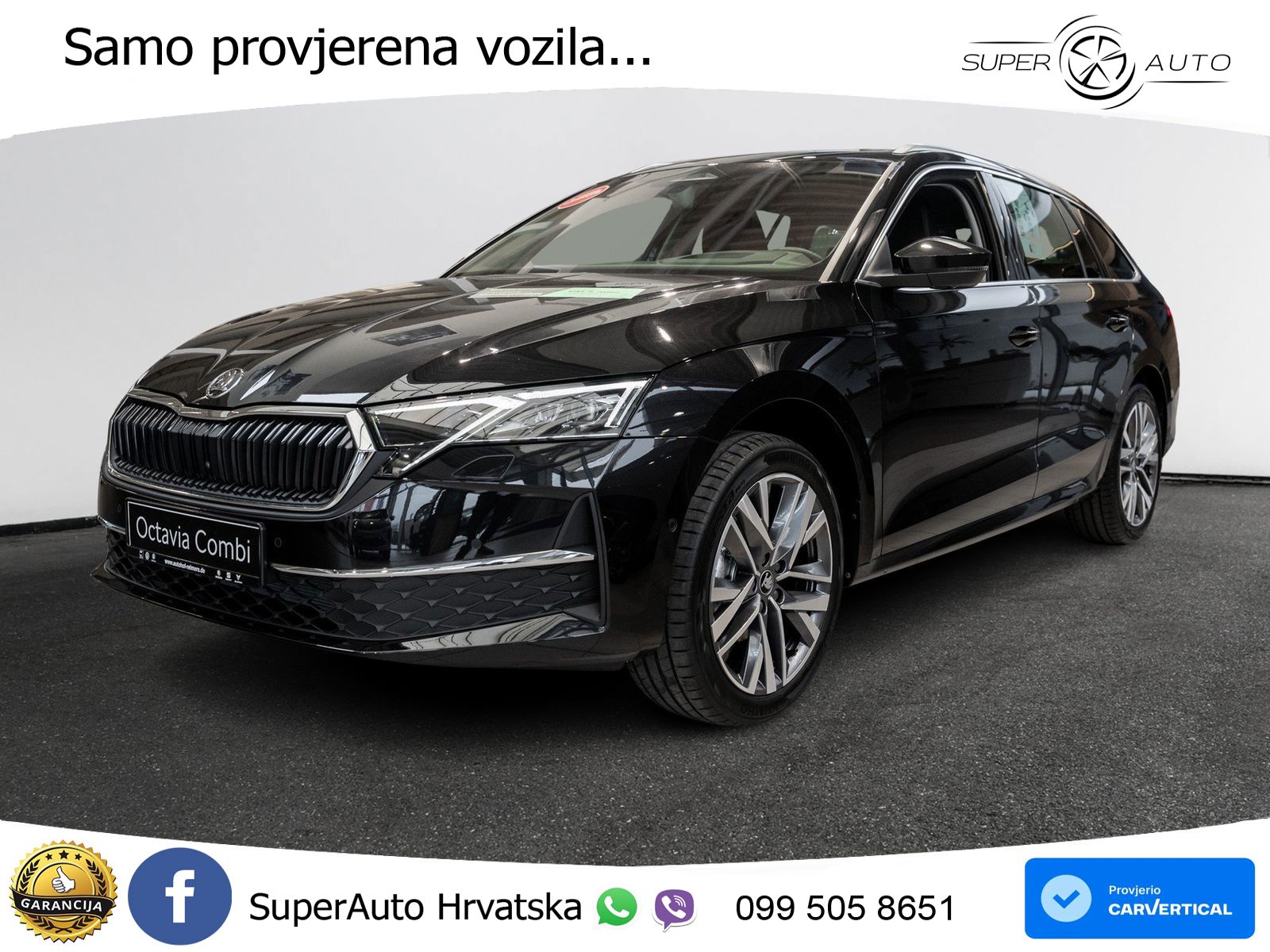 Škoda Octavia Combi 1.5 TSI (150 KS) DSG LED+GR SJED+ACC