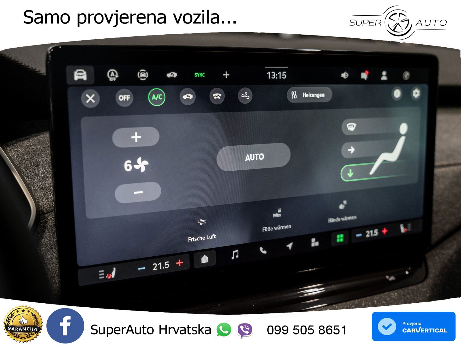 Škoda Octavia Combi 1.5 TSI (150 KS) DSG LED+GR SJED+ACC