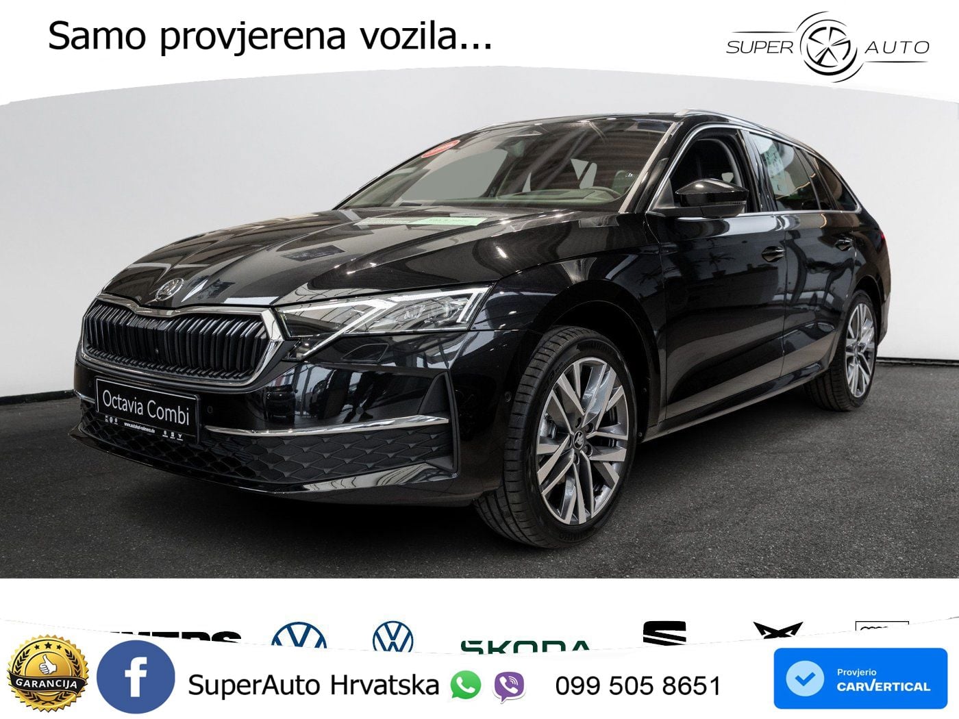 Škoda Octavia Combi 1.5 TSI (150 KS) DSG LED+GR SJED+ACC