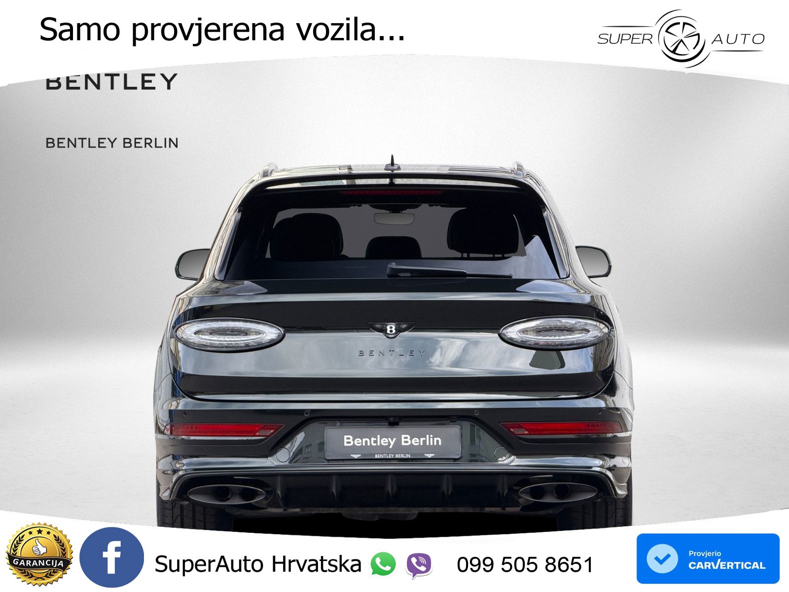 Bentley Bentayga Speed 4.0 V8 (650 KS) AWD Automatic LED+GR SJED+ACC
