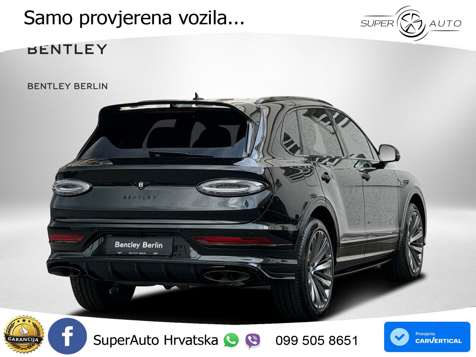 Bentley Bentayga Speed 4.0 V8 (650 KS) AWD Automatic LED+GR SJED+ACC