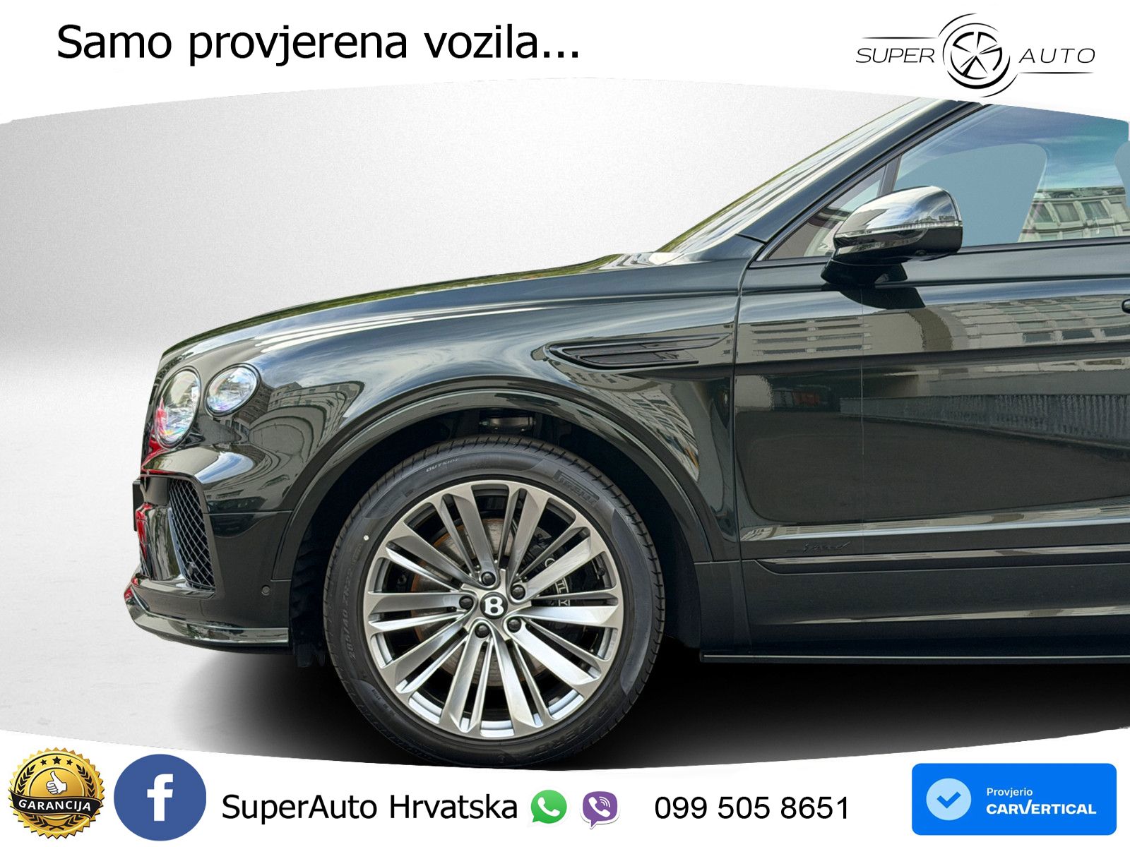 Bentley Bentayga Speed 4.0 V8 (650 KS) AWD Automatic LED+GR SJED+ACC