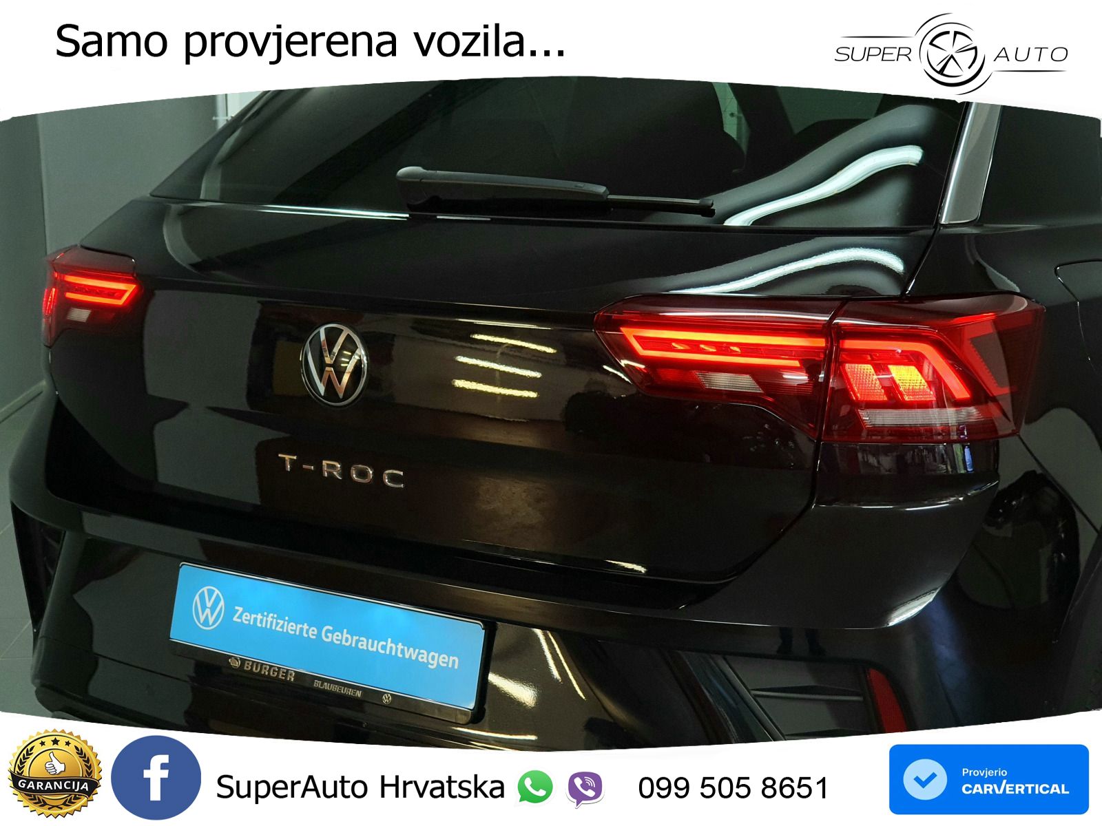 Volkswagen T-Roc I 2.0 TDI (150 KS) DSG LED+GR SJED+ACC