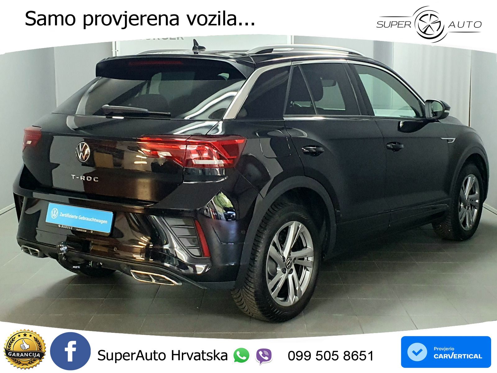 Volkswagen T-Roc I 2.0 TDI (150 KS) DSG LED+GR SJED+ACC