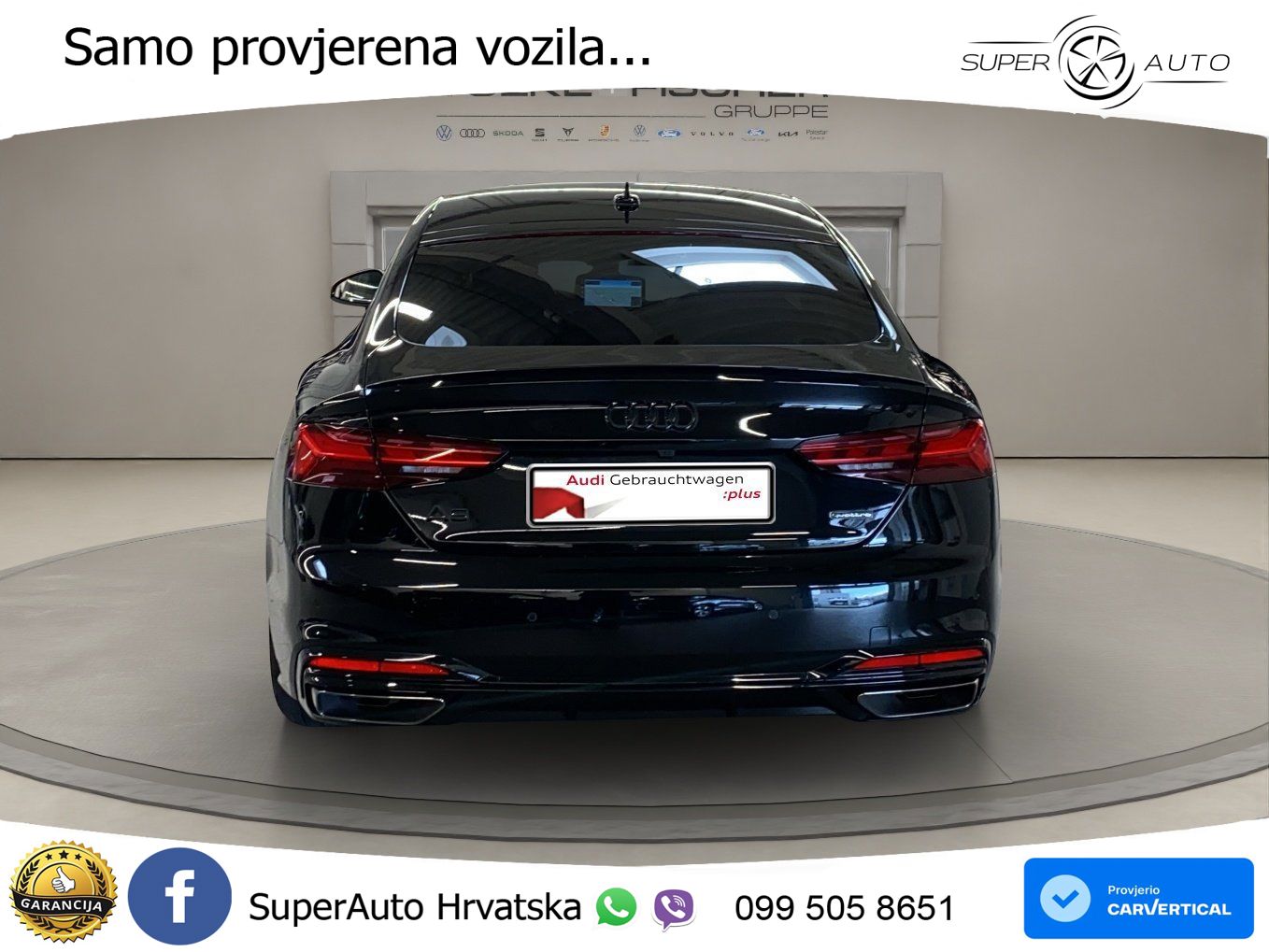 Audi A5 Sportback  40 TFSI (204 KS) quattro S tronic S line MATRIX+GR SJED+KAM