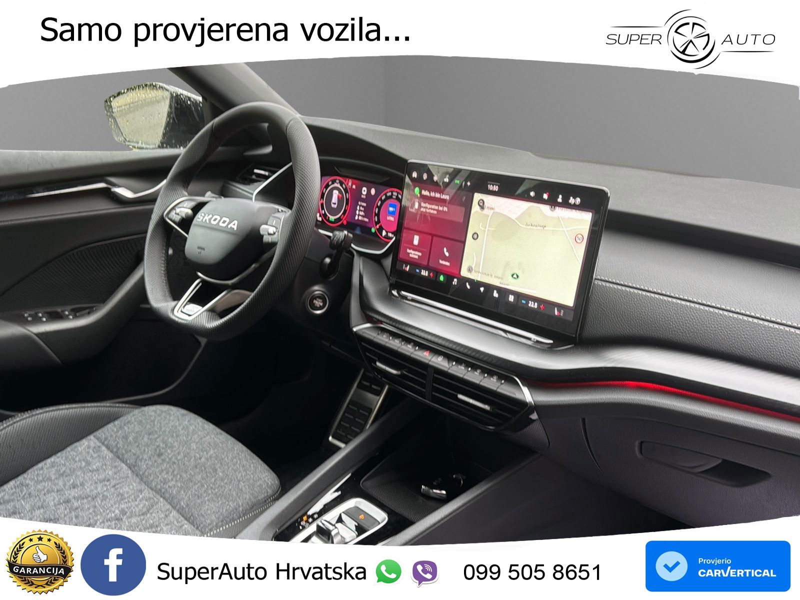 Škoda Octavia Combi 2.0 TDI (150 KS) DSG MATRIX+GR SJED+KAM