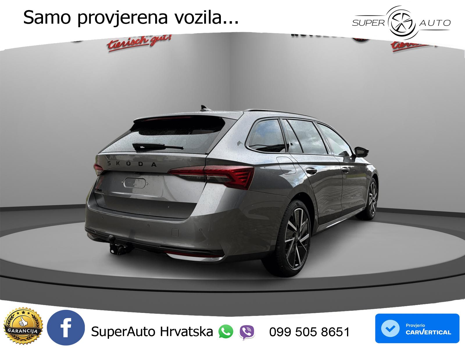 Škoda Octavia Combi 2.0 TDI (150 KS) DSG MATRIX+GR SJED+KAM