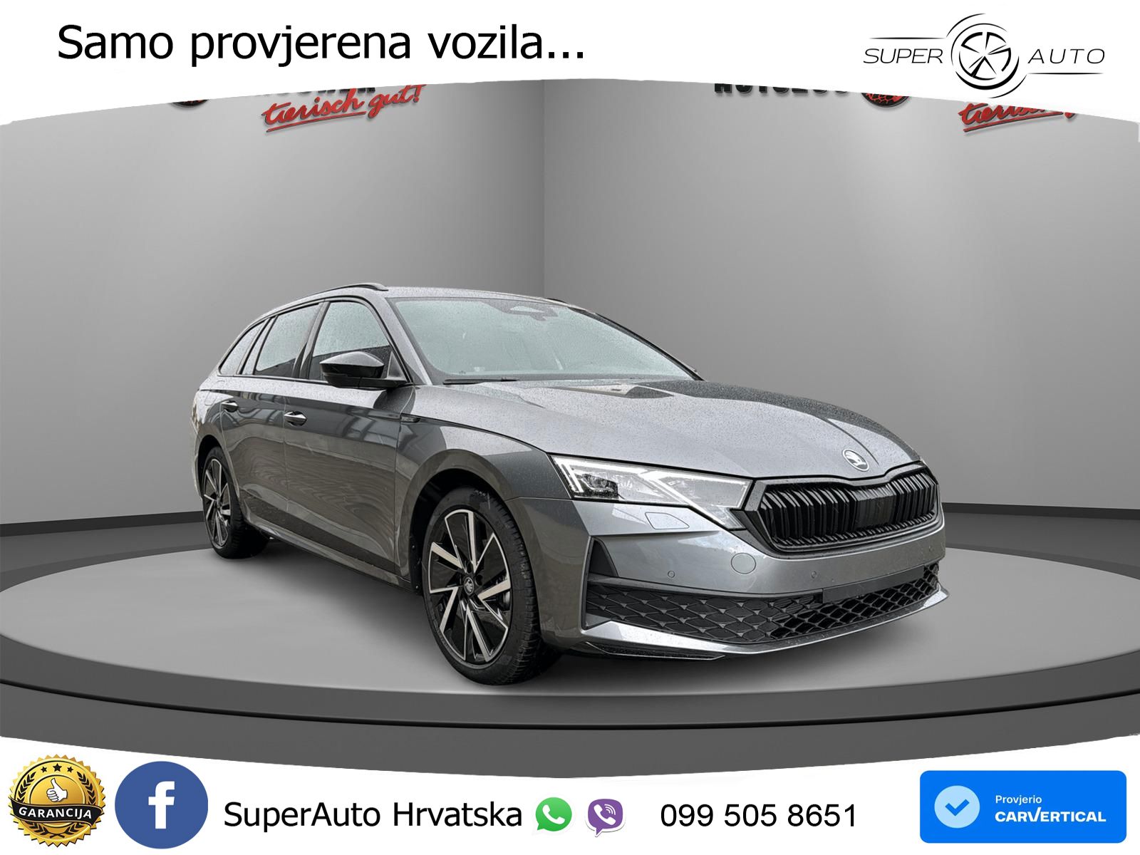 Škoda Octavia Combi 2.0 TDI (150 KS) DSG MATRIX+GR SJED+KAM