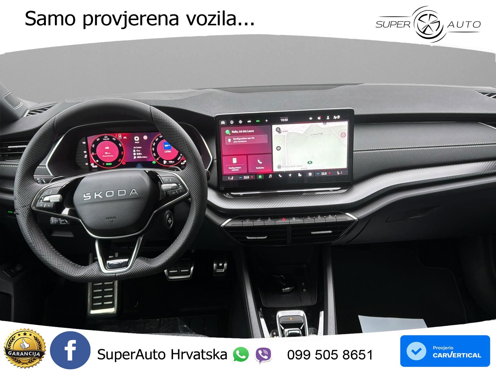 Škoda Octavia Combi 2.0 TDI (150 KS) DSG MATRIX+GR SJED+KAM