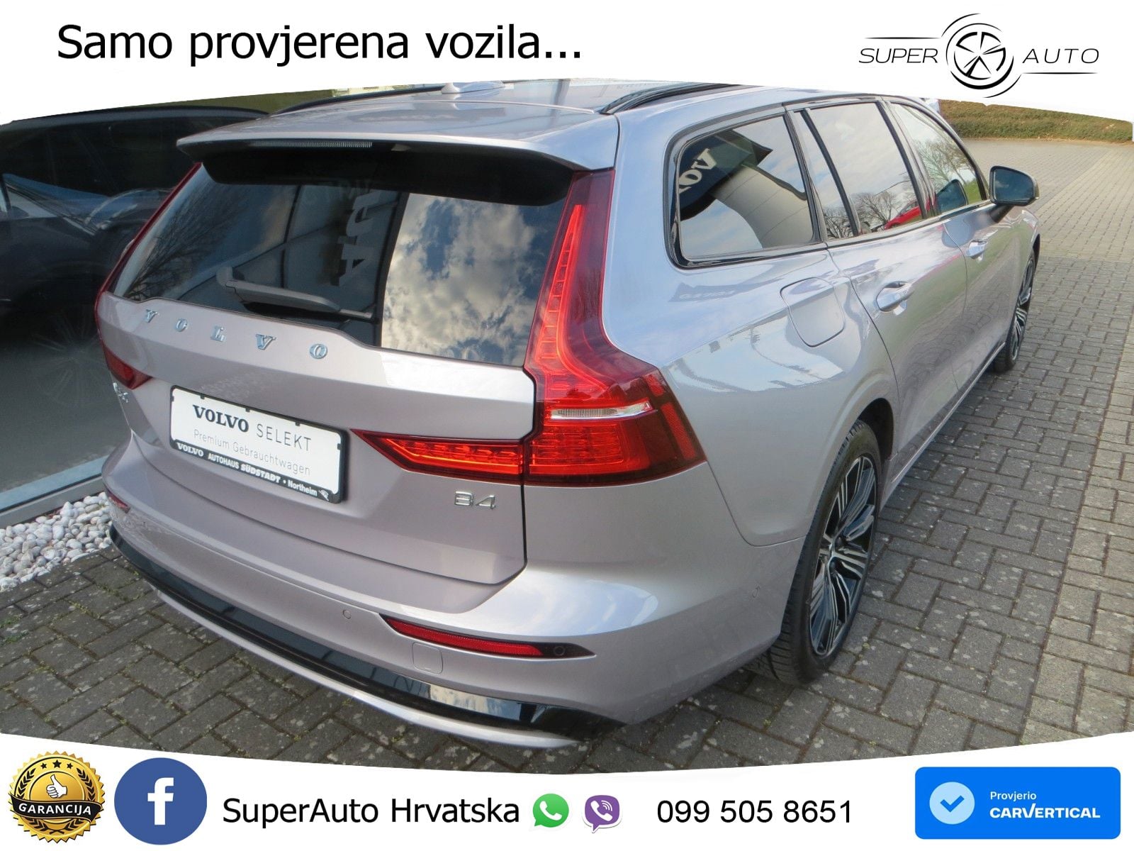 Volvo V60 2.0 B4 Benzin DCT ACC+HEAD+4xGR SJED+360+PANO