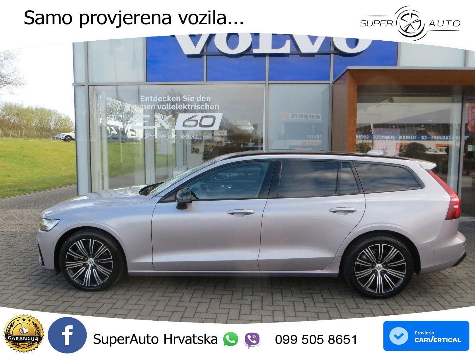 Volvo V60 2.0 B4 Benzin DCT ACC+HEAD+4xGR SJED+360+PANO