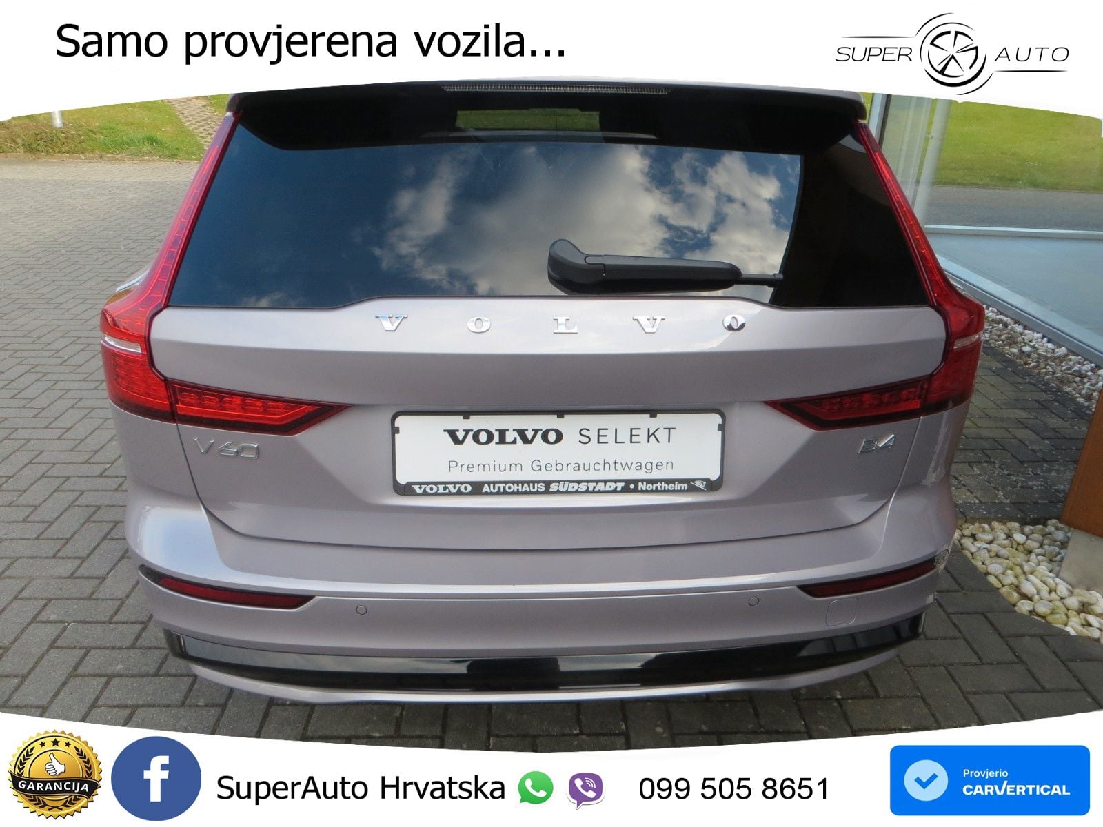 Volvo V60 2.0 B4 Benzin DCT ACC+HEAD+4xGR SJED+360+PANO