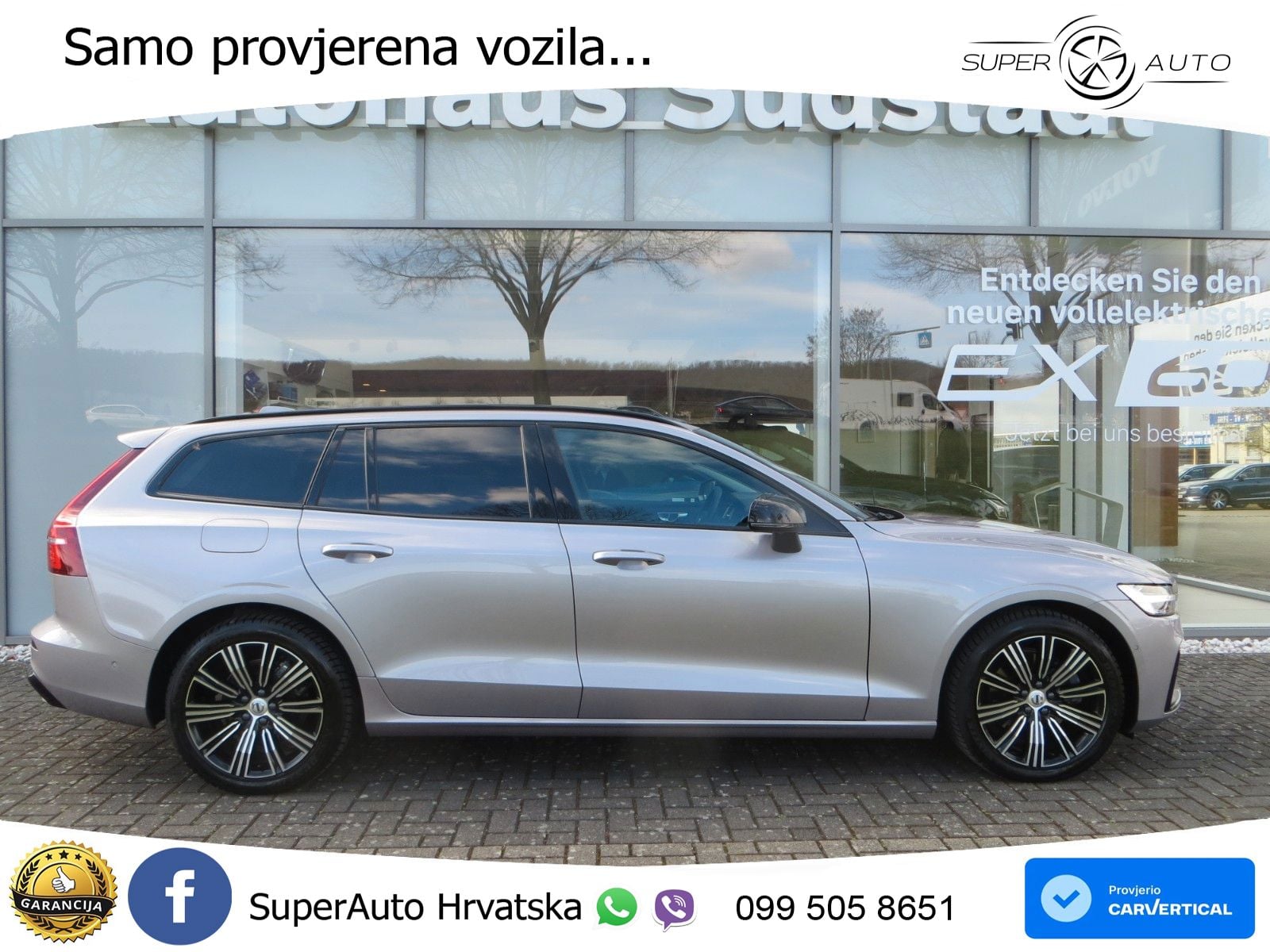 Volvo V60 2.0 B4 Benzin DCT ACC+HEAD+4xGR SJED+360+PANO