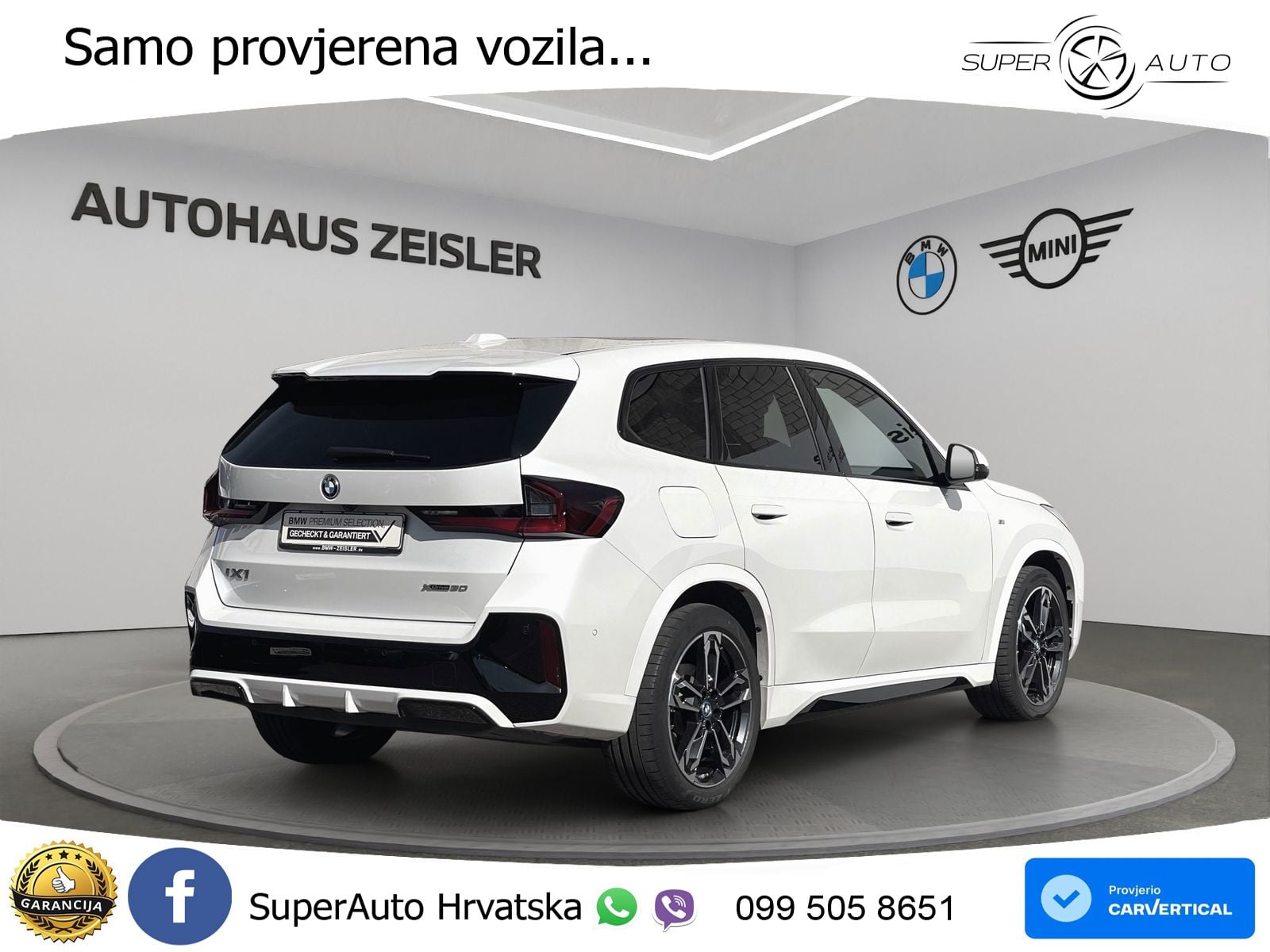 BMW iX1 68 kWh (313 KS) xDrive30 M Sport LED+GR SJED+ACC