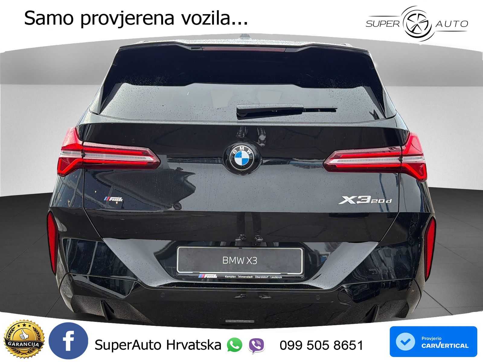 BMW X3 20d xDrive Steptronic M Sport LED+GR SJED+ACC