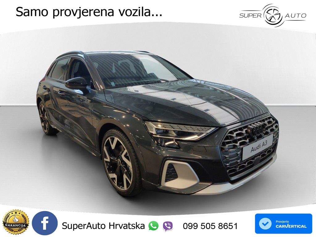 Audi A3 allstreet 35 TFSI (150 KS) S tronic MATRIX+GR SJED+KAM